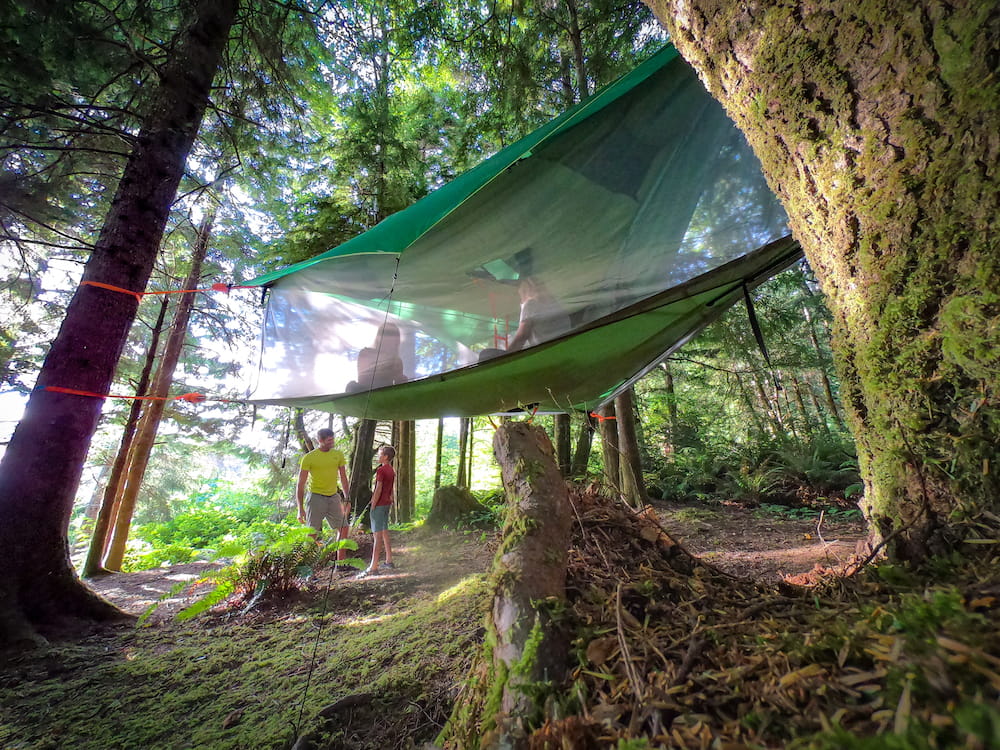 A Hammock Tarp or Rainfly Will Help You Camp Year Round Tentsile