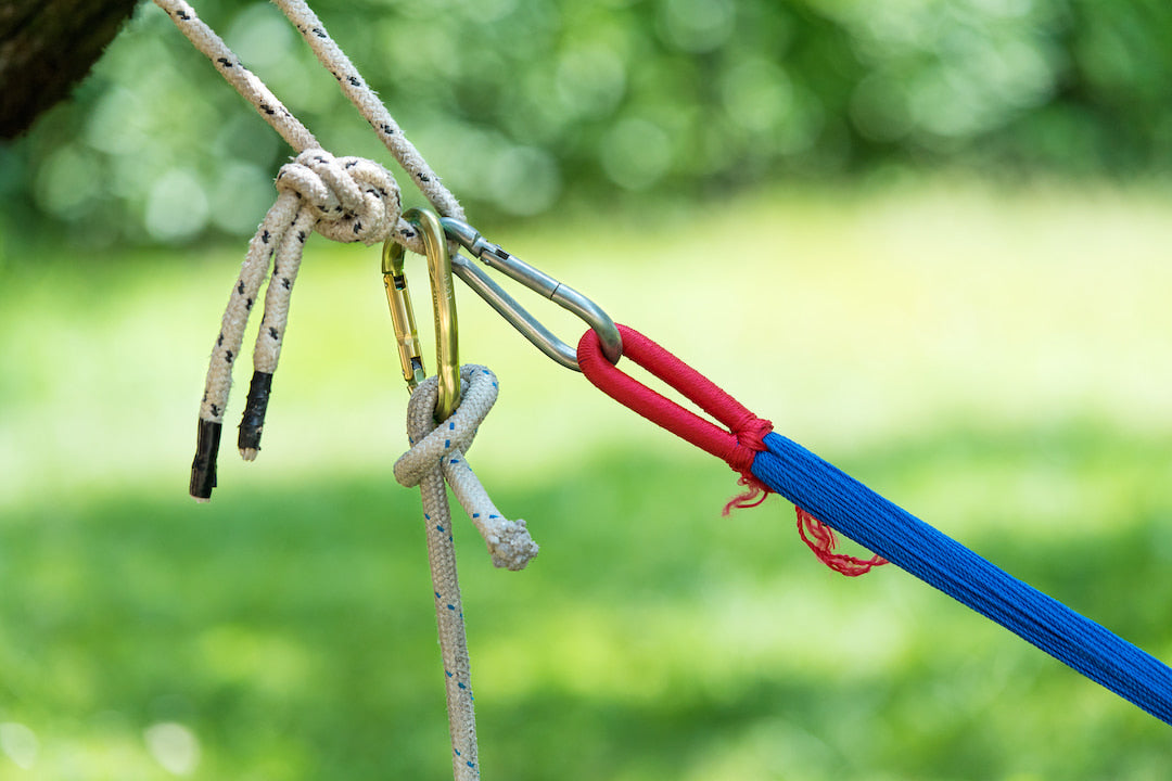 Hammock tying hotsell